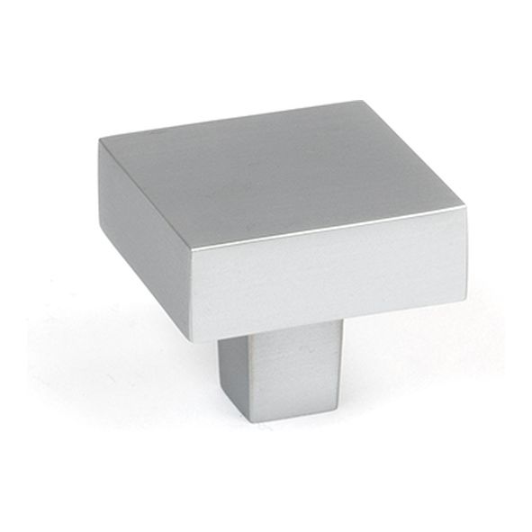 50721  35mm  Satin Chrome  From The Anvil Albers Cabinet Knob