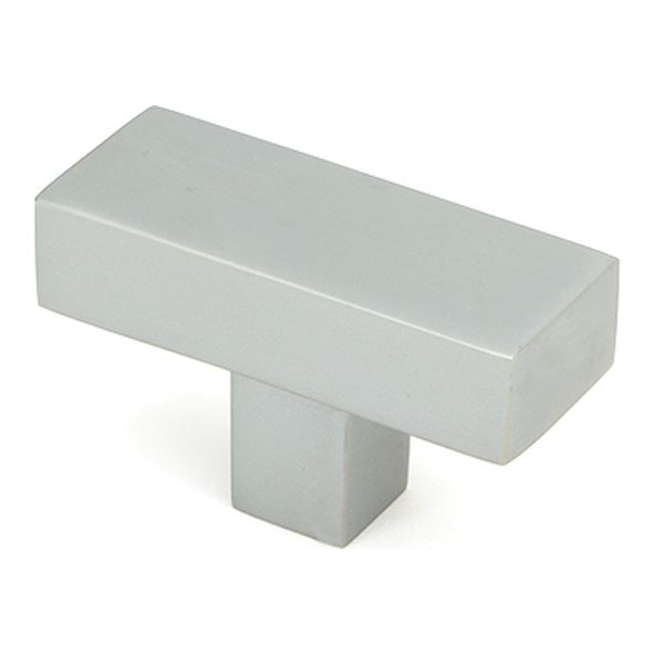 50722  50mm  Satin Chrome  From The Anvil Albers T-Bar Cabinet Knob