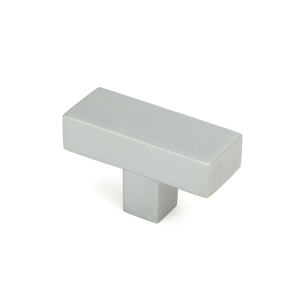 50722 • 50mm • Satin Chrome • From The Anvil Albers T-Bar Cabinet Knob