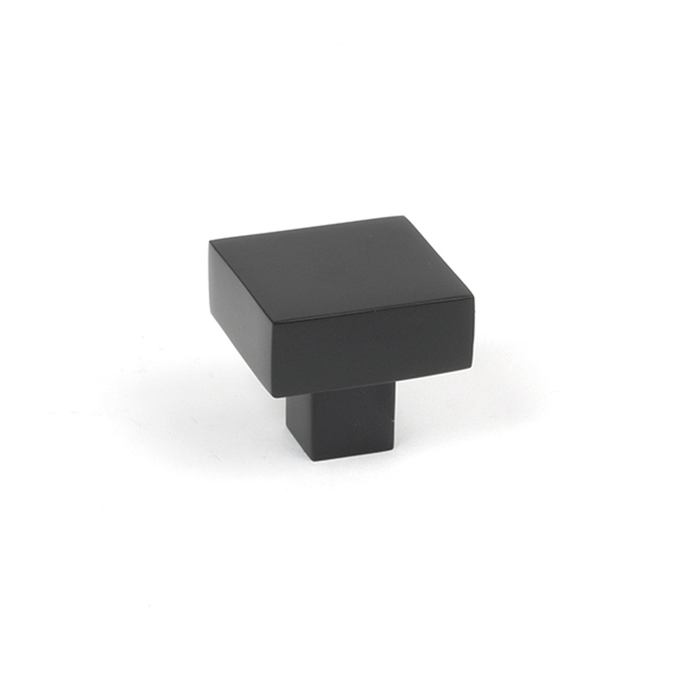 50733  30mm  Matt Black  From The Anvil Albers Cabinet Knob