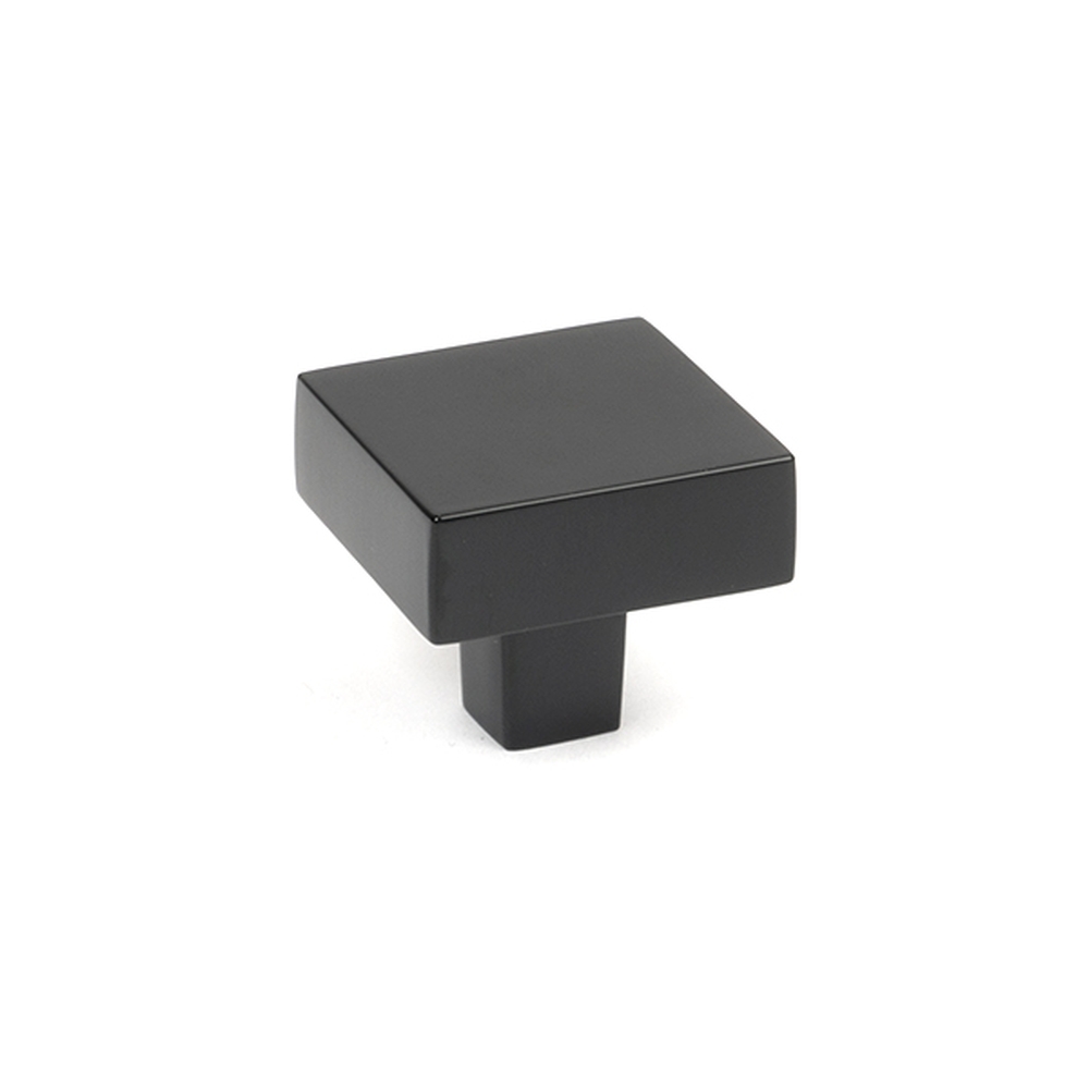 50734  35mm  Matt Black  From The Anvil Albers Cabinet Knob