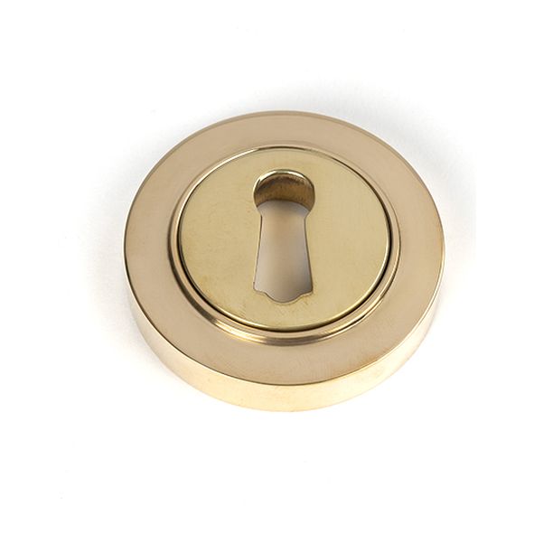 50746 • 53mm • Polished Brass • From The Anvil Round Escutcheon [Plain]