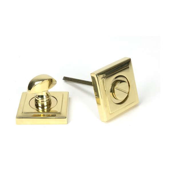 50753 � 53 x 53 x 8mm � Polished Brass � From The Anvil Thumbturn Set [Square]