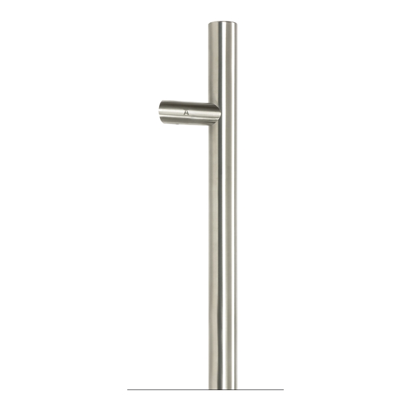 50779 � 1500 x 32mm � Satin Stainless [316] � From The Anvil Offset T Bar Pull Handle - Secret Fix