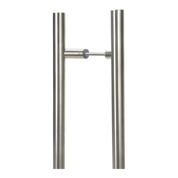 50784 � 1800 x 32mm � Satin Stainless [316] � From The Anvil Offset T Bar Pull Handles - Back To Back