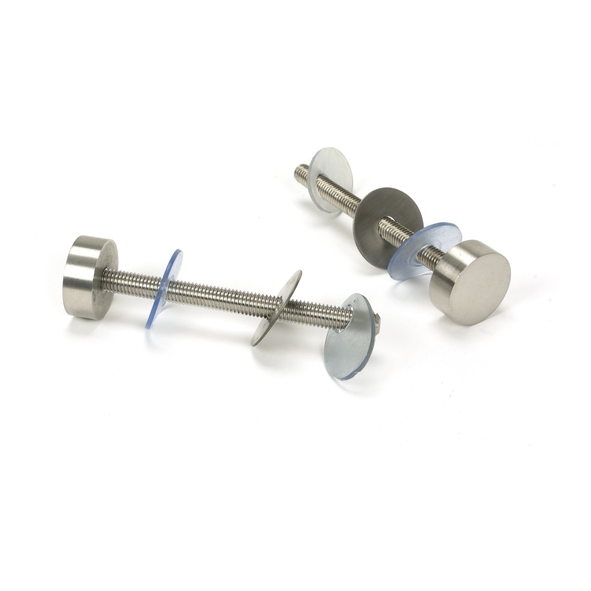 50818 � 100mm � Satin Stainless [304] � From The Anvil Bolt Fixings For T Bar [2] - Offset