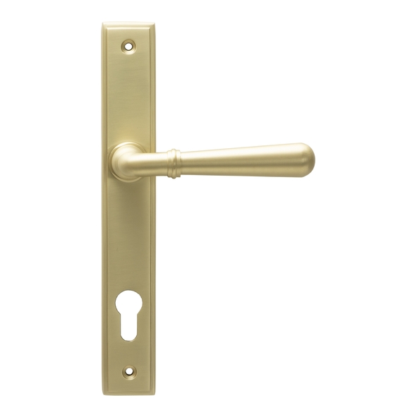50851 � 244 x 36 x 13mm � Satin Brass � From The Anvil Newbury Slim Espag Lock Set
