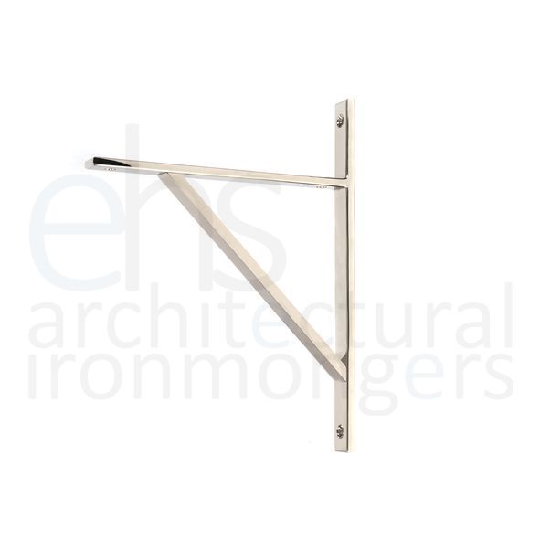 51151 • 260mm • Polished Nickel • From The Anvil Chalfont Shelf Bracket