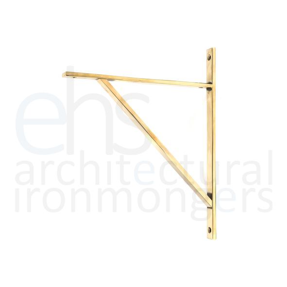 51156 • 314mm • Aged Brass • From The Anvil Chalfont Shelf Bracket