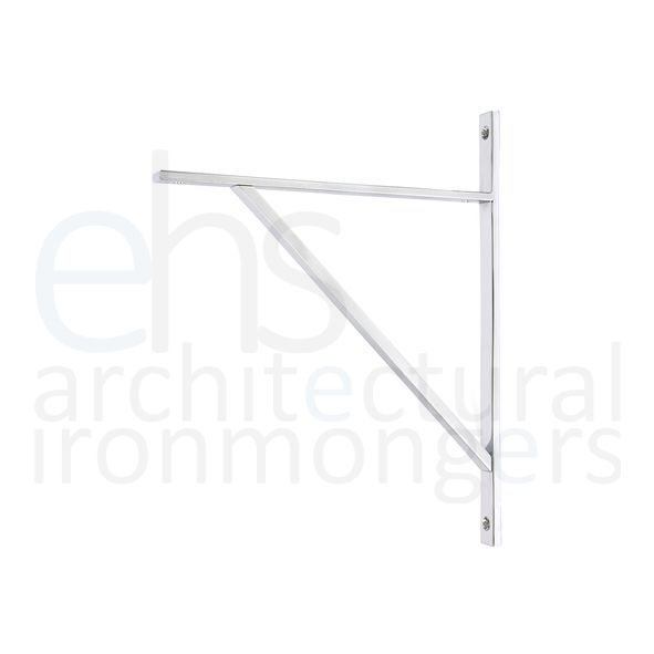 51159  314mm  Polished Chrome  From The Anvil Chalfont Shelf Bracket
