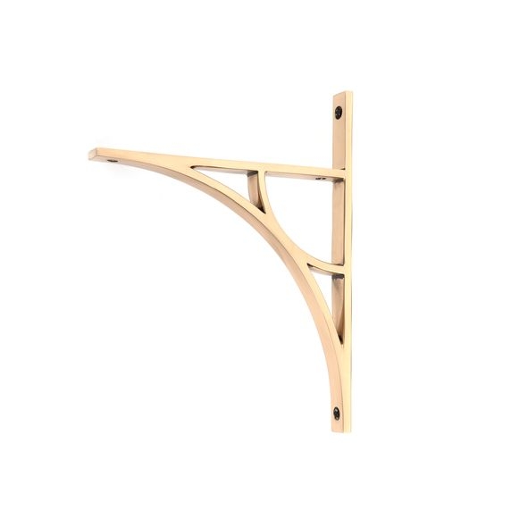 51173  260mm  Polished Bronze  From The Anvil Tyne Shelf Bracket