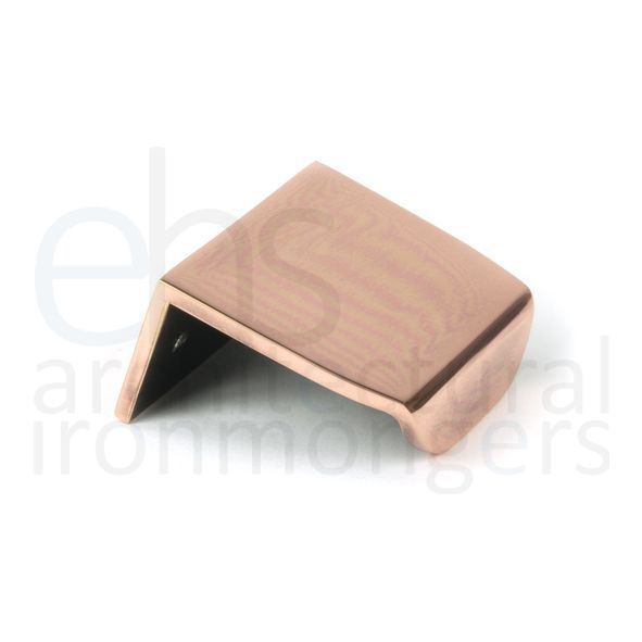 51220 • 50 x 25mm • Polished Bronze • From The Anvil Moore Edge Pull