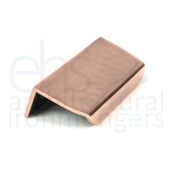 51221 • 100 x 25mm • Polished Bronze • From The Anvil Moore Edge Pull