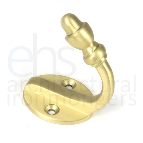 51300  48 x 38mm  Satin Brass  From The Anvil Coat Hook