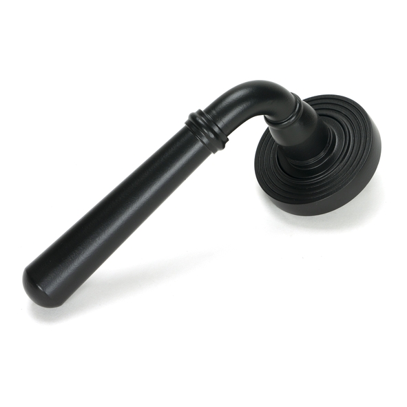 51328 � 53 x 8mm � Matt Black � From The Anvil Newbury Lever on Rose [Beehive] - Unsprung