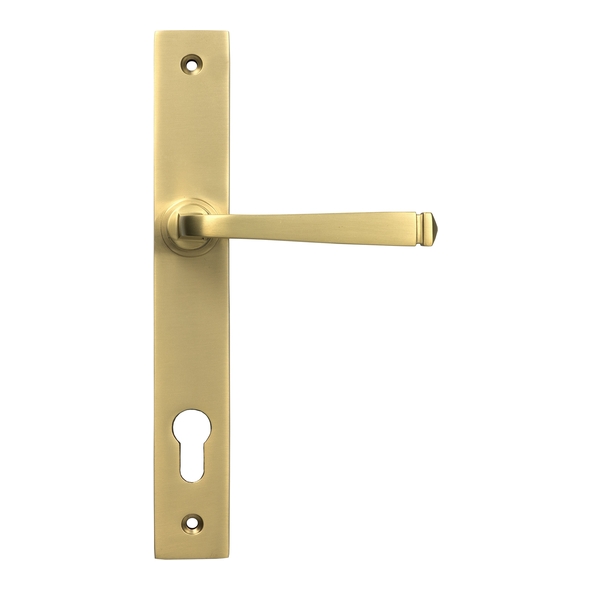 52084 � 243 x 36 x 13mm � Satin Brass � From The Anvil Avon Slim Espag Lock Set