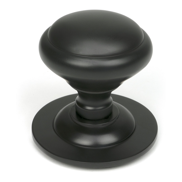 52136 � 73mm � Aged Bronze � From The Anvil Round Centre Door Knob