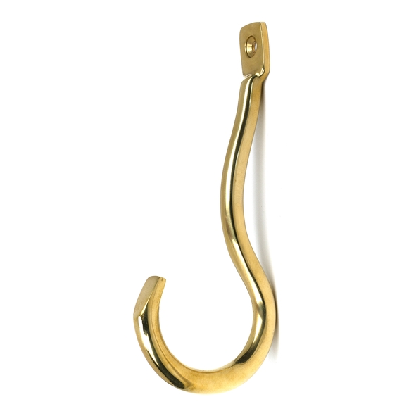 52209 � 124 x 24 x 15mm � Polished Brass � From The Anvil Anchor Coat Hook