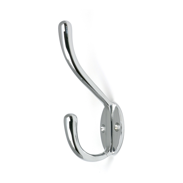 52220 � 135 x 54mm � Polished Chrome � From The Anvil Newbury Hat & Coat Hook