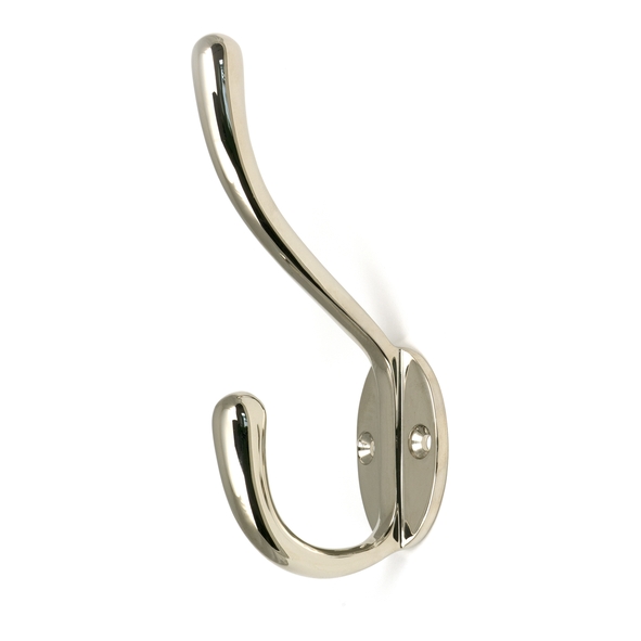 52222 � 135 x 54mm � Polished Nickel � From The Anvil Newbury Hat & Coat Hook