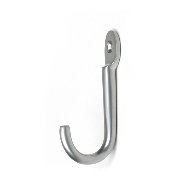 52231 � 80mm � Satin Chrome � From The Anvil Traditional Coat Hook