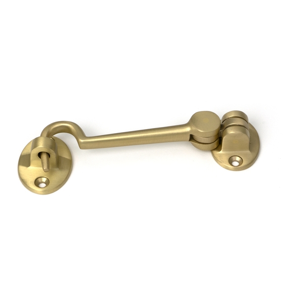 52262 � 100mm � Satin Brass � From The Anvil Cabin Hook