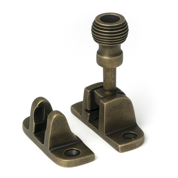 52343 � 55 x 21mm � Burnished Brass � From The Anvil Beehive Brighton Fastener [Radiused]