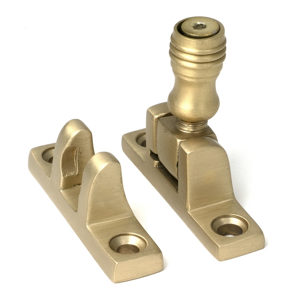 52354 � 55 x 14mm � Satin Brass � From The Anvil Prestbury Brighton Fastener - Narrow [Square]