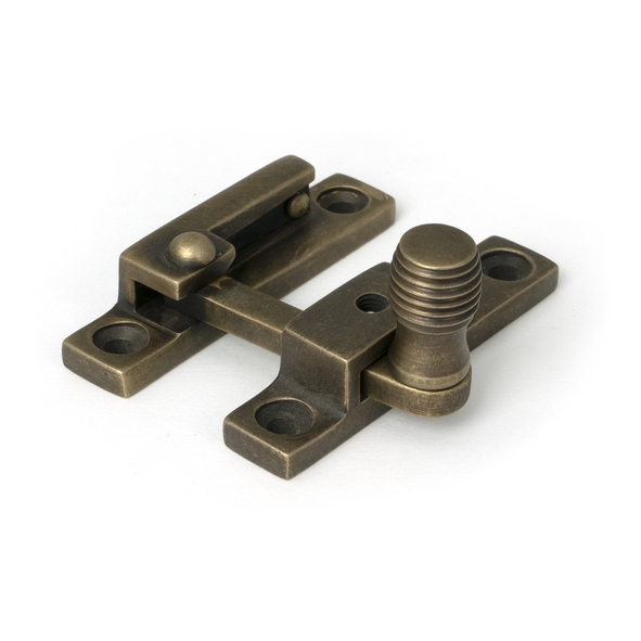 52359 � 64 x 13mm � Burnished Brass � From The Anvil Beehive Quadrant Fastener - Narrow