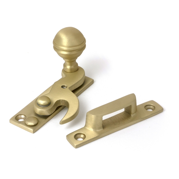 52368 � 64 x 19mm � Satin Brass � From The Anvil Prestbury Sash Hook Fastener
