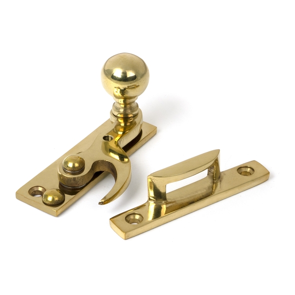 52369 � 64 x 19mm � Polished Brass � From The Anvil Sash Hook Fastener