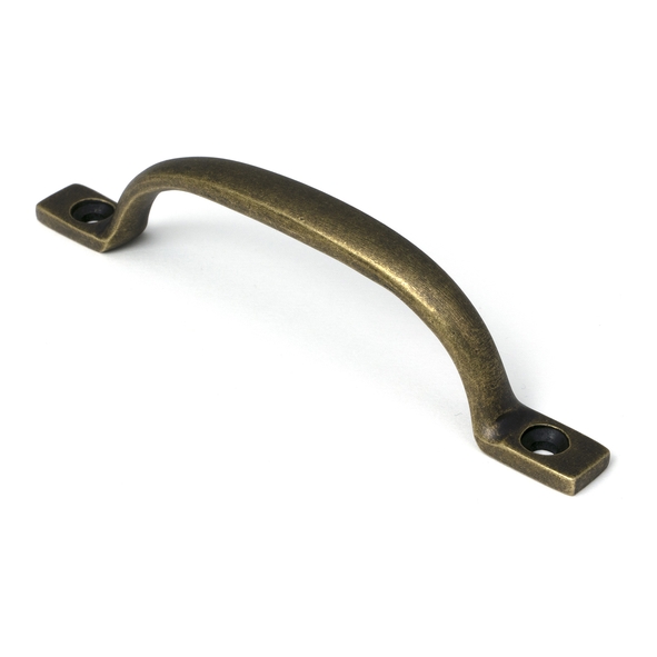 52384 � 130 x 12mm � Burnished Brass � From The Anvil Slim Sash Pull