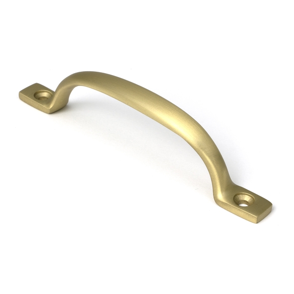 52385 � 130 x 12mm � Satin Brass � From The Anvil Slim Sash Pull