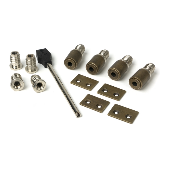 52402 � 10 x 19mm � Burnished Brass � From The Anvil Secure Stops