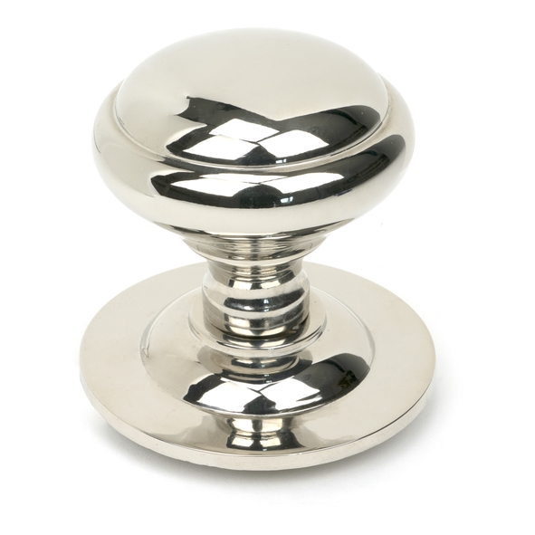 52406 � 73mm � Polished Nickel � From The Anvil Round Centre Door Knob