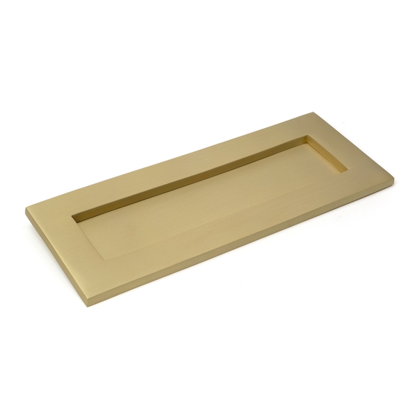 52409 � 252 x 96mm � Satin Brass � From The Anvil Small Letter Plate