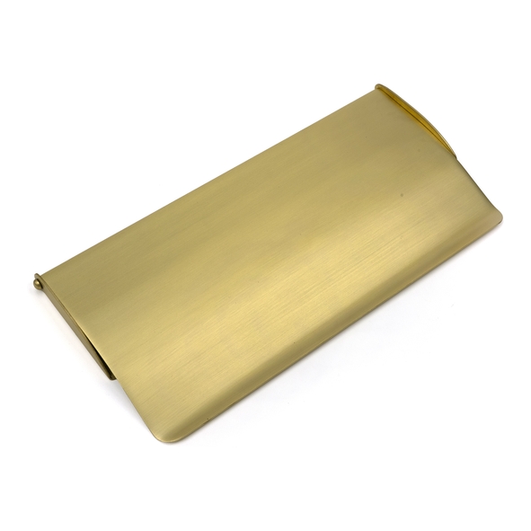 52410 � 265 x 130mm � Satin Brass � From The Anvil Small Letter Plate Cover