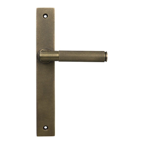 52418 � 242 x 36 x 13mm � Burnished Brass � From The Anvil Brompton Slim Latch Set