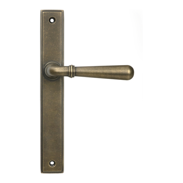 52421 � 244 x 36 x 13mm � Burnished Brass � From The Anvil Newbury Slim Latch Set