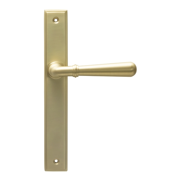 52422 � 244 x 36 x 13mm � Satin Brass � From The Anvil Newbury Slim Latch Set