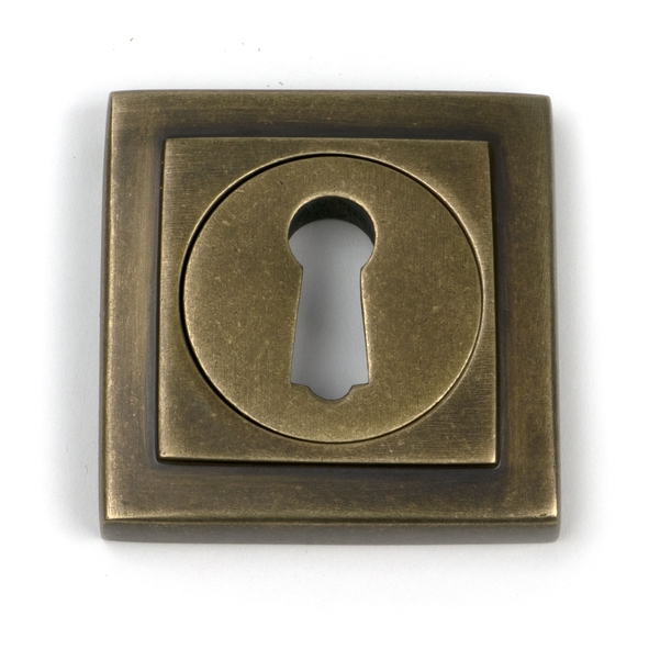 52446 � 53 x 53mm � Burnished Brass � From The Anvil Escutcheon [Square]