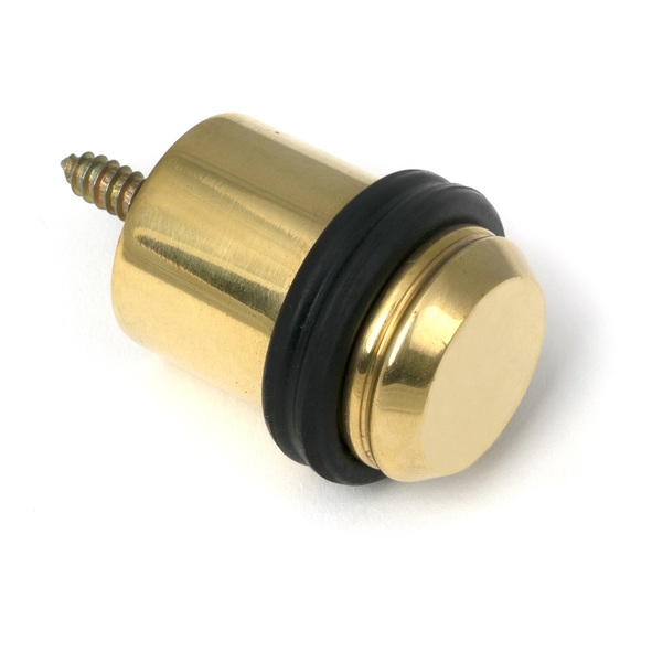 52469 � 42mm � Polished Brass � From The Anvil Floor Mounted Door Stop