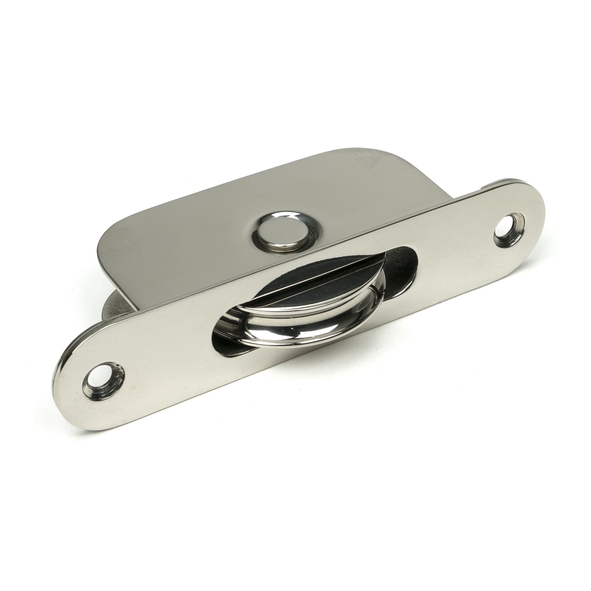 52484 � 119 x 26mm � Polished Stainless [316] � From The Anvil Radiused Sash Pulley 75kg
