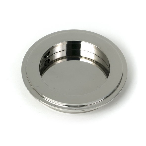 52507 � 75mm � Polished Stainless [316] � From The Anvil Art Deco Round Pull
