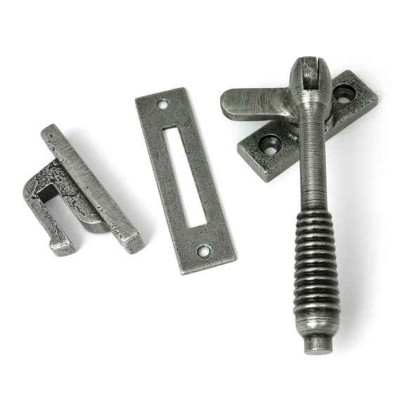 52530 � 128mm � Aged Bronze � From The Anvil Locking Reeded Fastener