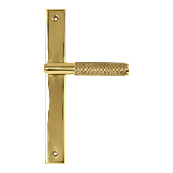 52542 � 242 x 32 x 13mm � Polished Brass � From The Anvil Brompton Slim Latch Set