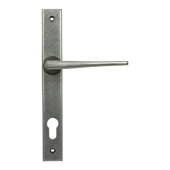 52611 � 242 x 32 x 13mm � Pewter � From The Anvil Eaton Slim Espag Lock Set