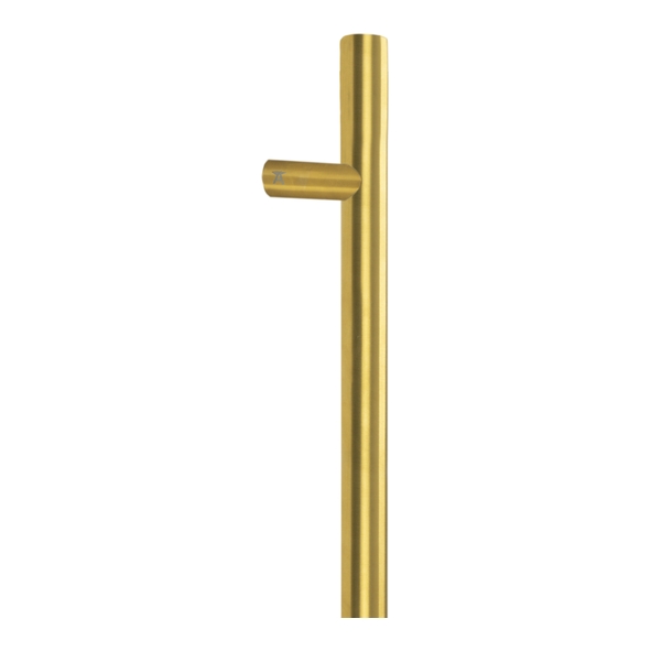 52621 � 900 x 32mm � Aged Brass [316] � From The Anvil Offset T-Bar Pull Lock SetHandle - Bolt Fix