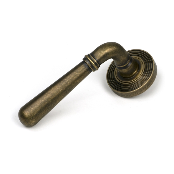 52642 � 53 x 8mm � Burnished Brass � From The Anvil Newbury Lever On Rose [Beehive] - Unsprung