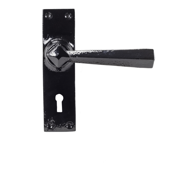 73109 • 148 x 39 x 8mm • Black • From The Anvil Straight Lever Lock Set